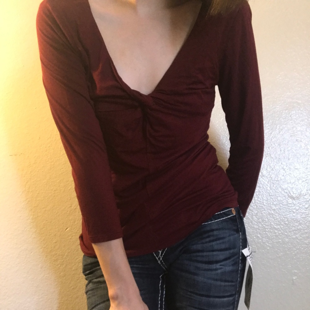 Burgundy Top