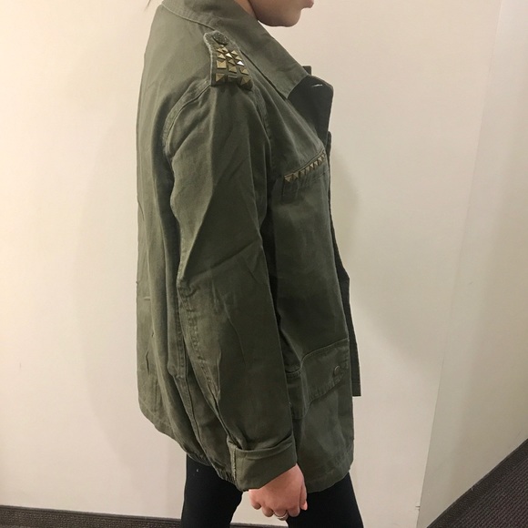 Olive utility jacket - Picture 4 of 5