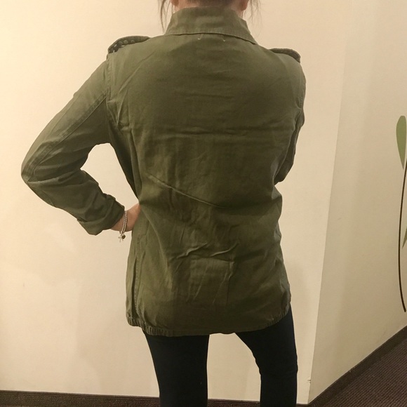 Olive utility jacket - Picture 5 of 5