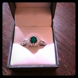 May Emerald Ring