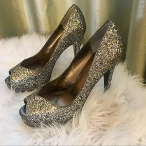 Size 8 Glitter Heels