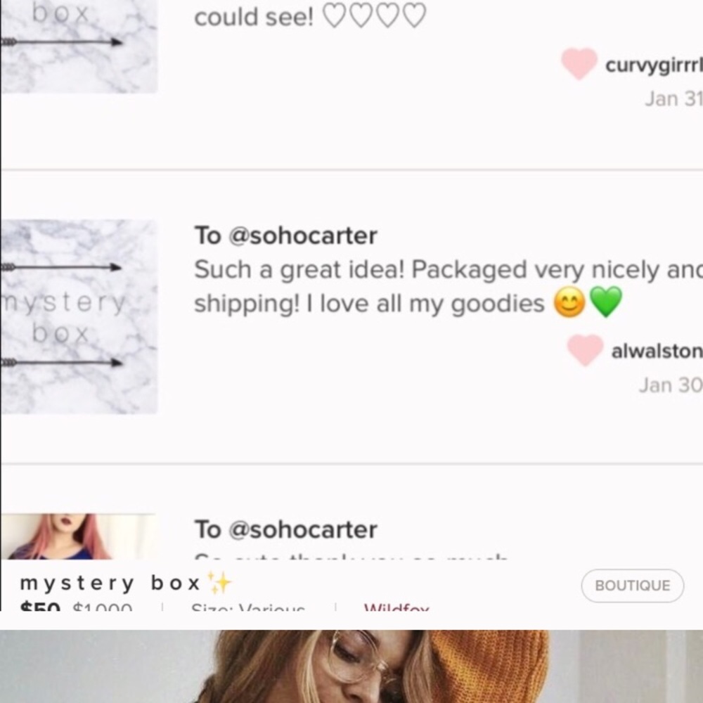 MADE A NEW LISTING 💓✨ Vintage Flannel Mystery Box - Picture 6 of 7