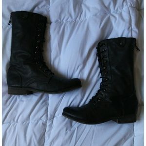 Madden Girl Combat Boots