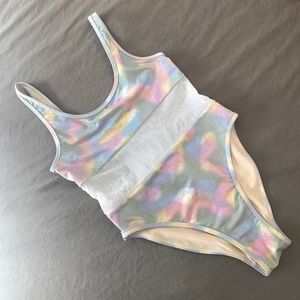 Cali sun & fun holographic one piece