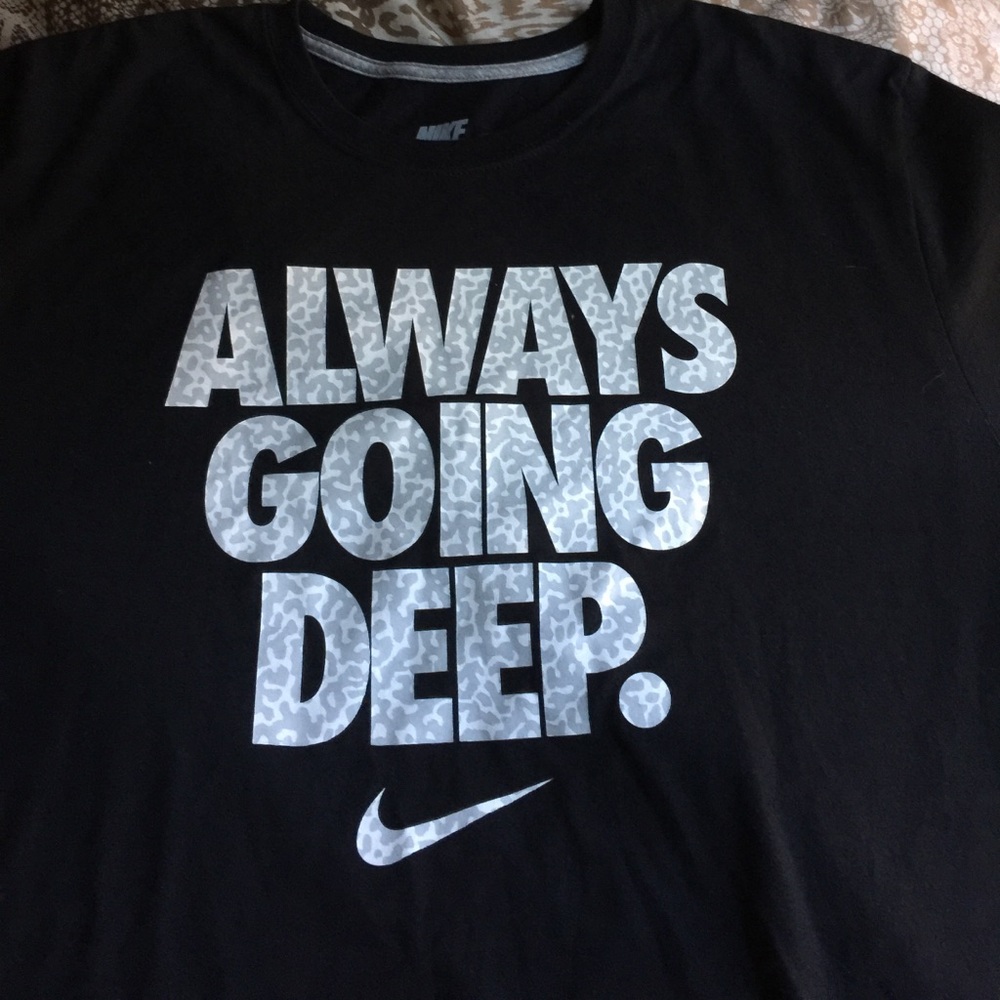 Nike "Always Going Deep" T-Shirt XL