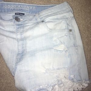 AEO denim X shorties