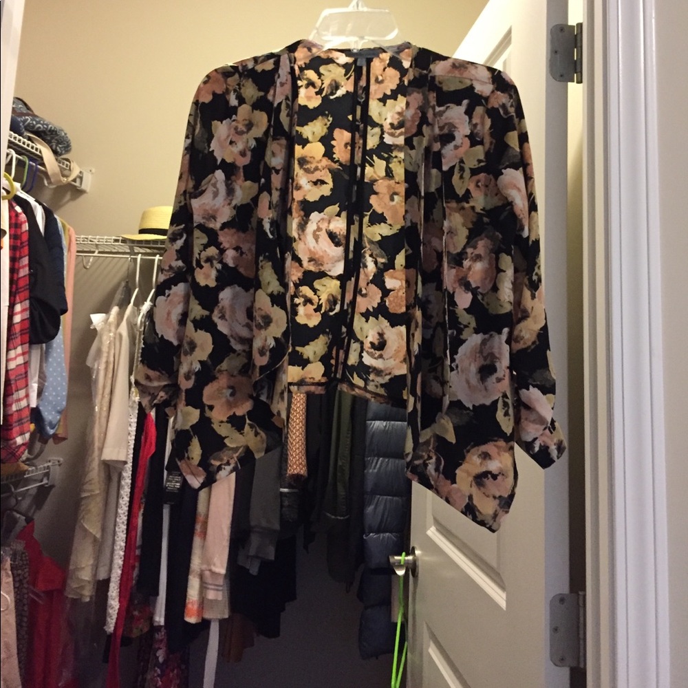 Floral jacket small