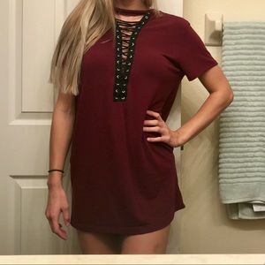 Fashion Nova T-Shirt Dress