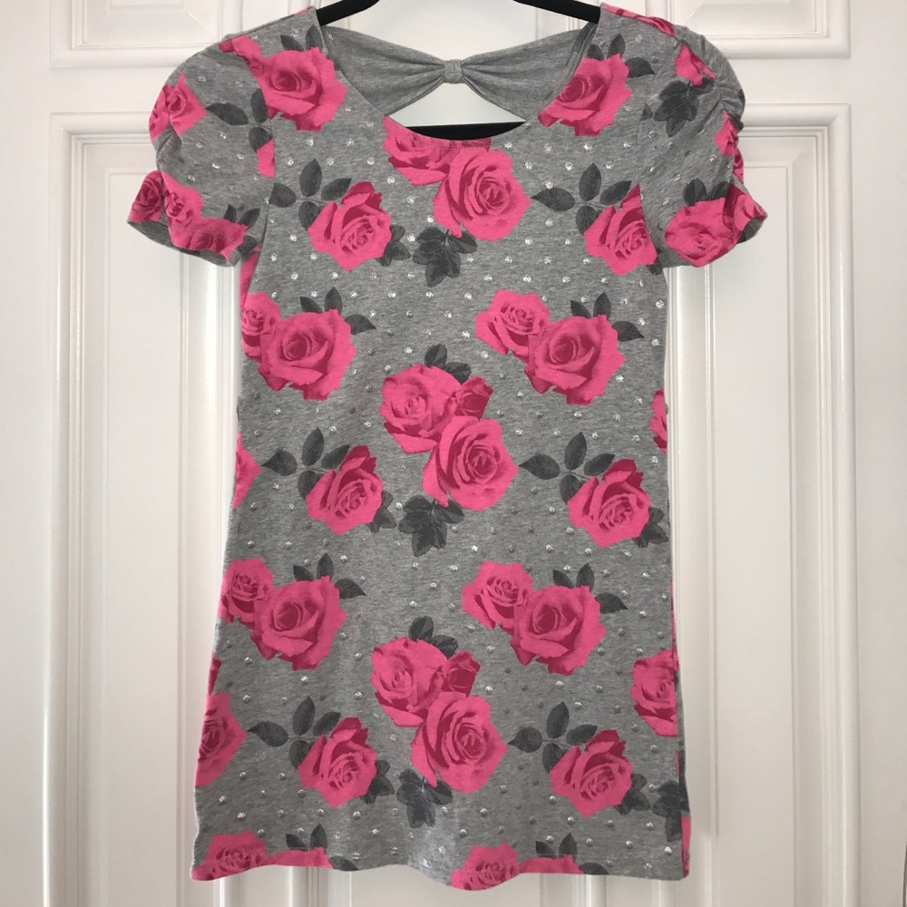 Girls Cute Floral Dress