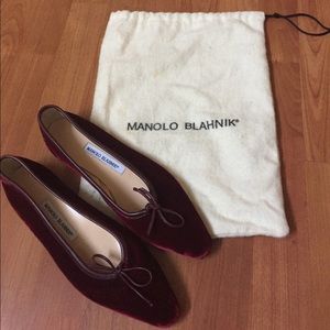Manolo Blahnik flats