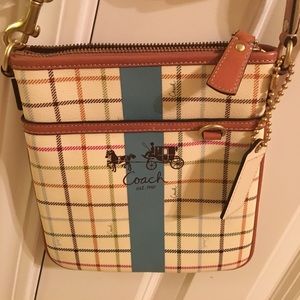 Coach Authentic Cross body Bag multi color