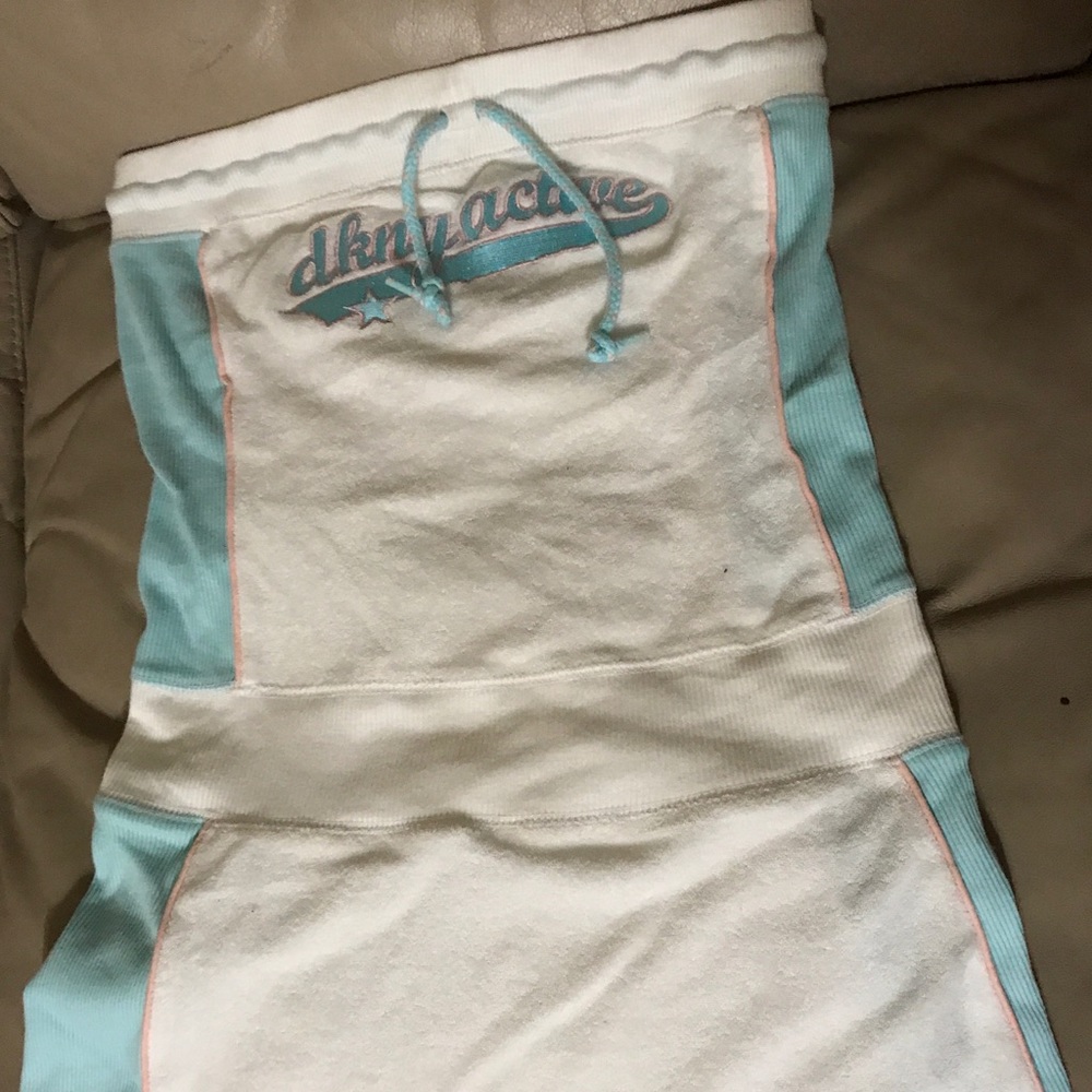Terry cloth DKNY dress