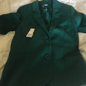 Divided by H &M Teal Blazer