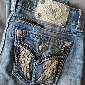 SOLD!! Miss me skinny jeans. Size 26