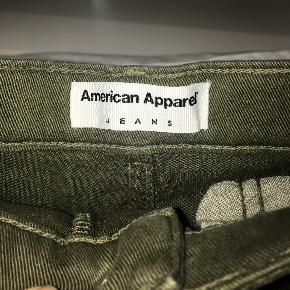 American Apparel High Waisted Shorts
