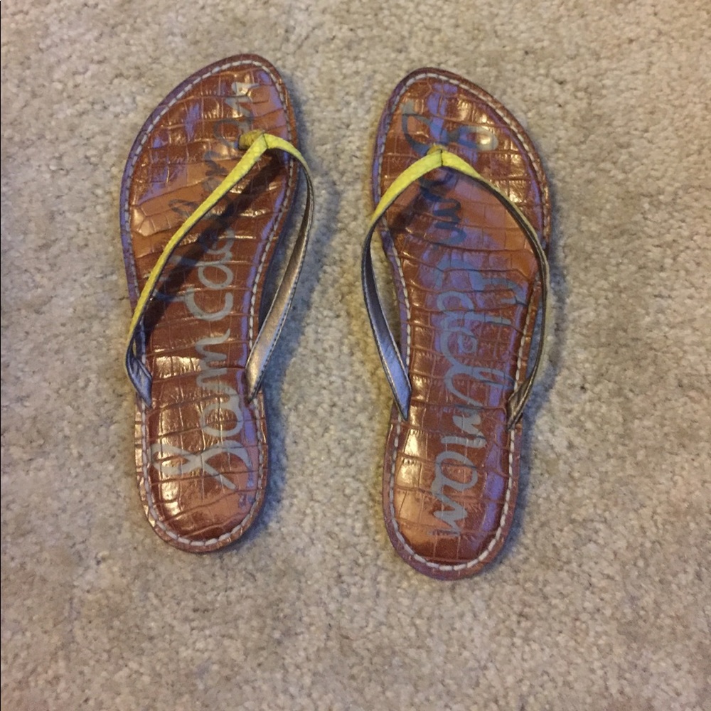 Sam Edelman flip flops size 6