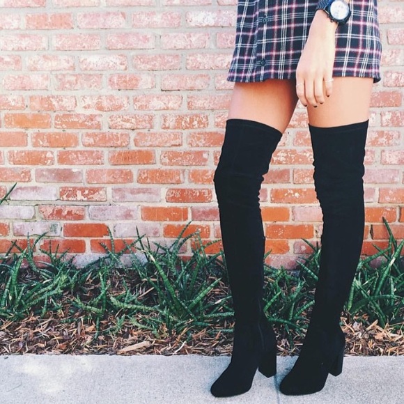 Jeffrey Campbell Shoes - Bnwot Jeffrey Campbell velvet thigh highs