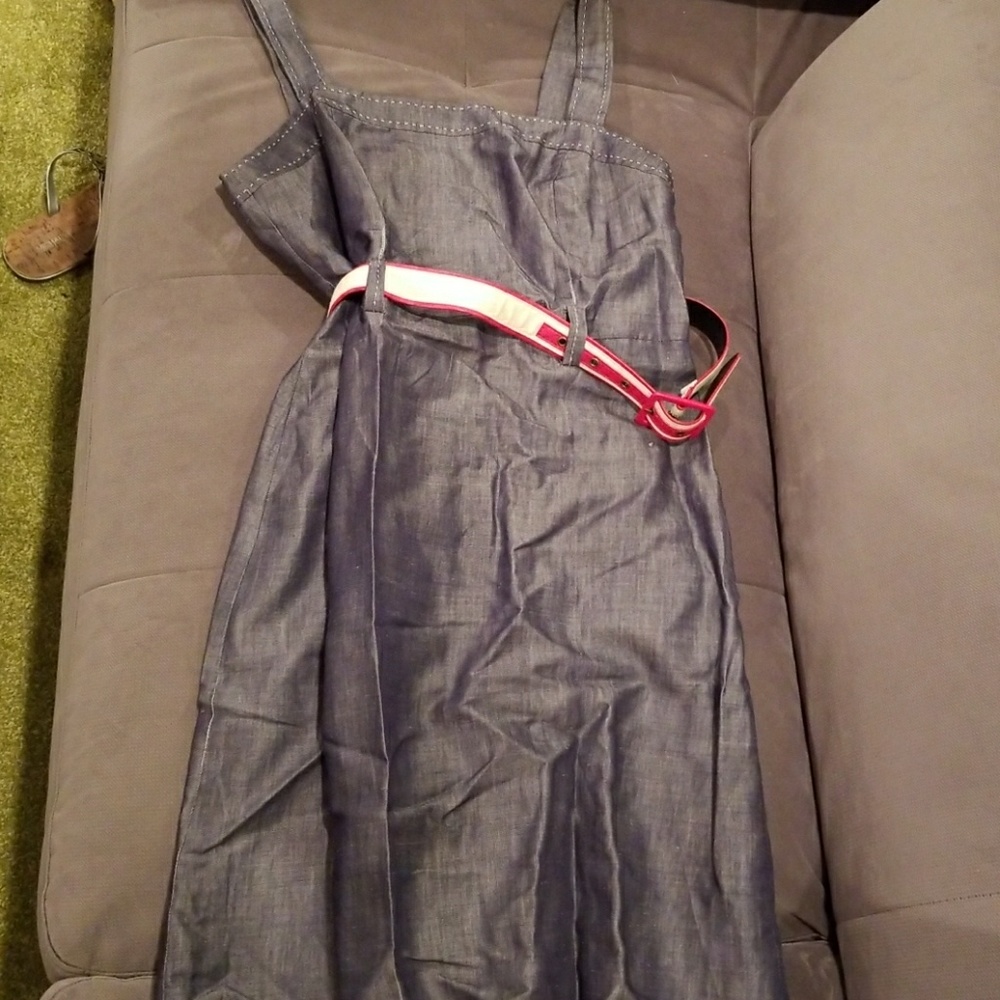 Denim material Ann Taylor Dress