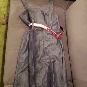 Denim material Ann Taylor Dress