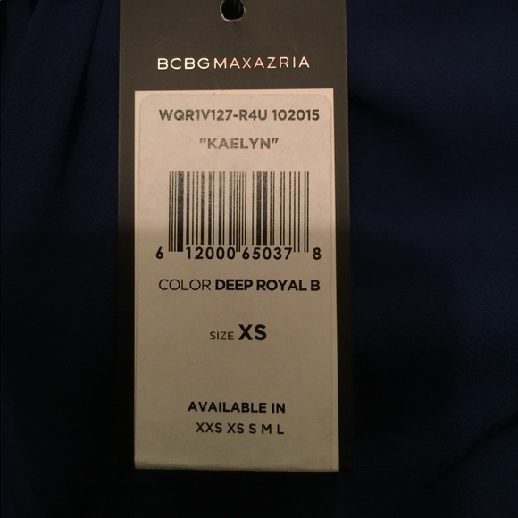 Women's Blue Kaelyn Embellished-neck Blouse - Picture 5 of 5