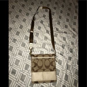 Coach crossbody and wristlet bundle
