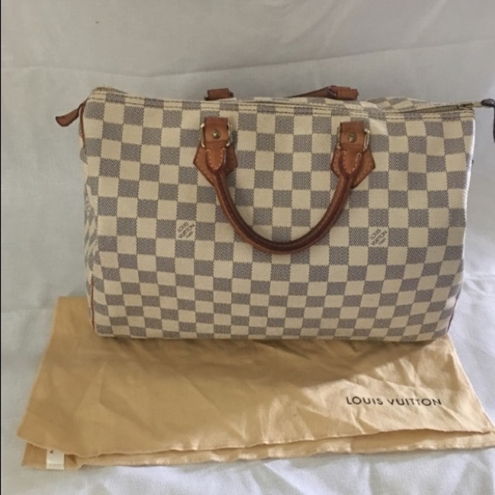 authentic louis vuitton speedy 30 danier azur