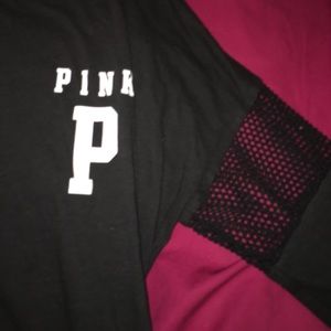 🖤VS pink mesh black shirt🖤