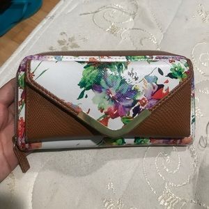 Floral wallet