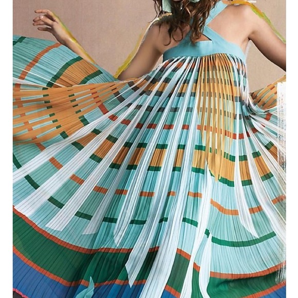 Anthropologie Abstraction Maxi Dress - Picture 2 of 2