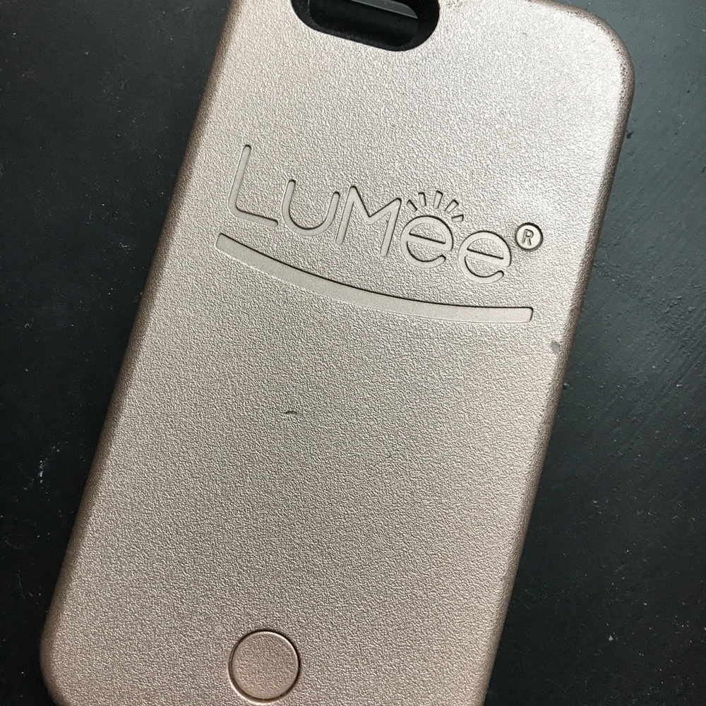Rose gold iPhone 6 Lumee case