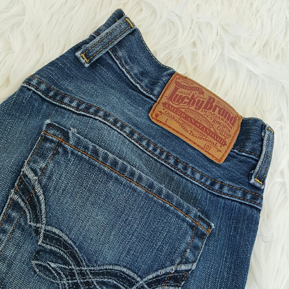 Lucky Size 8SHORT Easy Rider Button Fly Jean