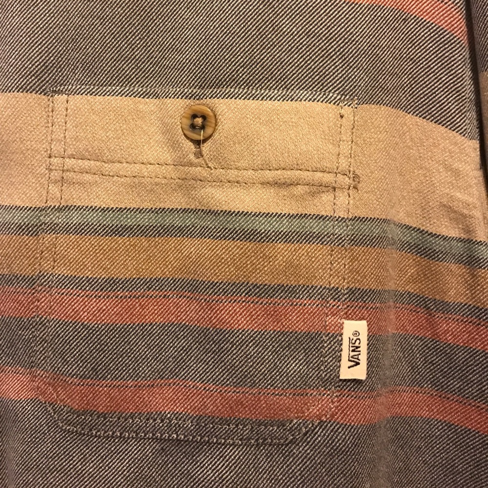Men's XL vans button down