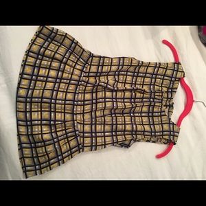 Banana republic peplum top