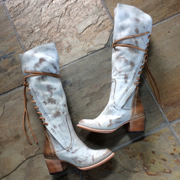🍃💕NIB Steve Madden Freebird Cosmo Leather Boot - Picture 3 of 8
