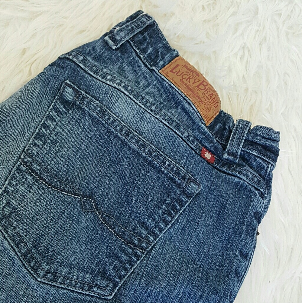 Lucky Size 8 Neopolitan Easy Rider Jeans