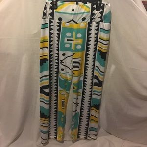 Tribal boho pants