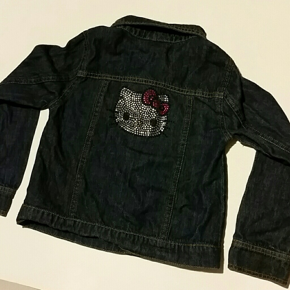 Hello Kitty blue jean jacket