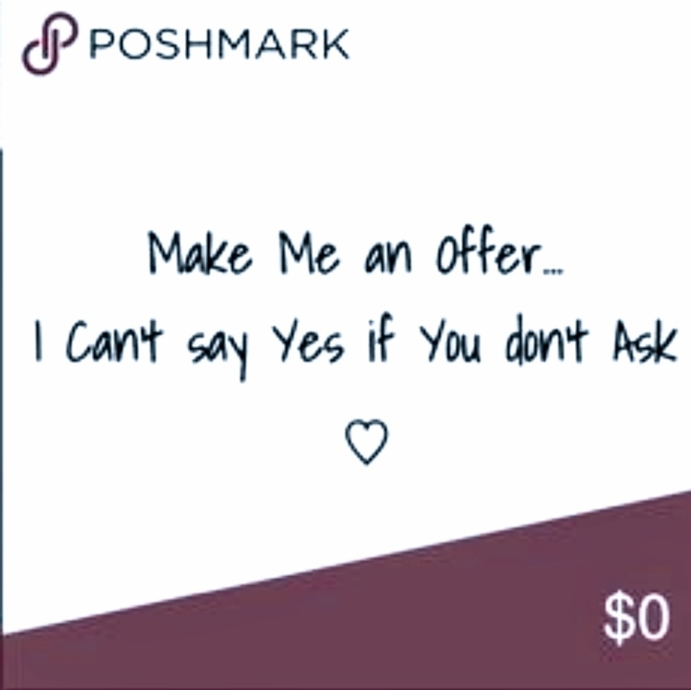 Make Me an Offer ☺️🌸