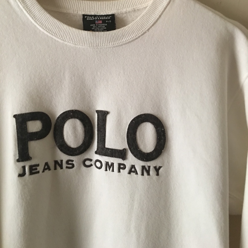 Vintage Polo Jean pullover.