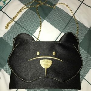 BCBG Bear Face Clutch