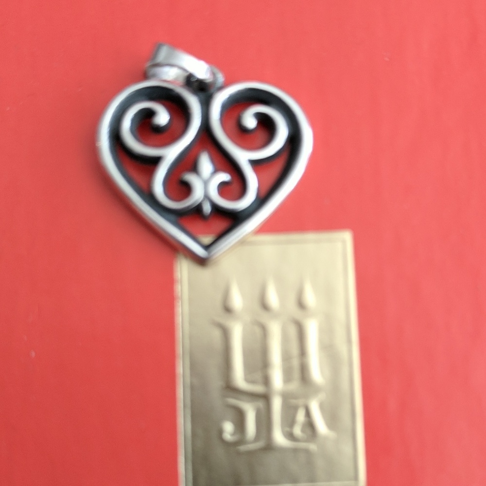 James Avery French Heart Charm
