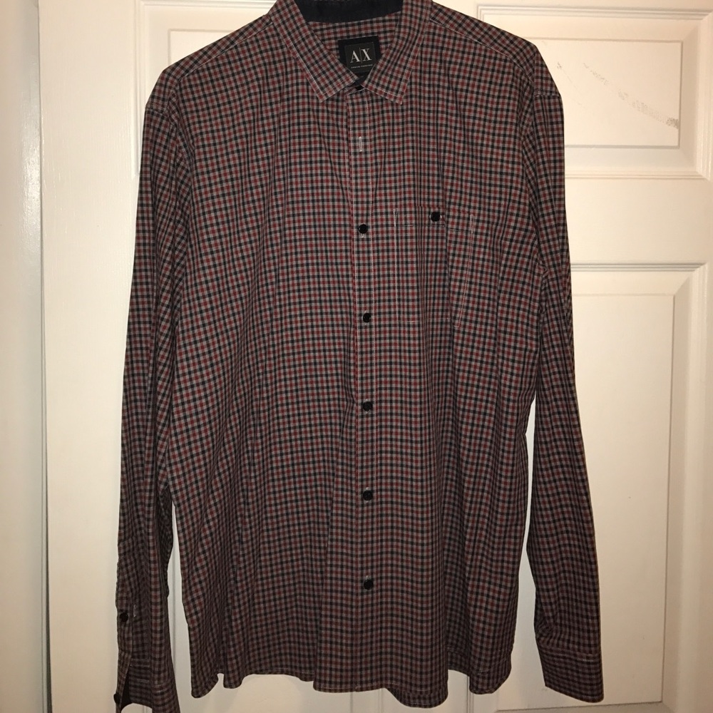 Armani Exchange button down