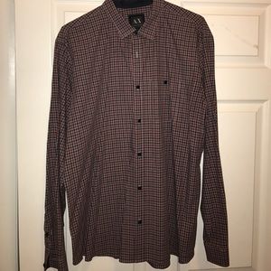 Armani Exchange button down