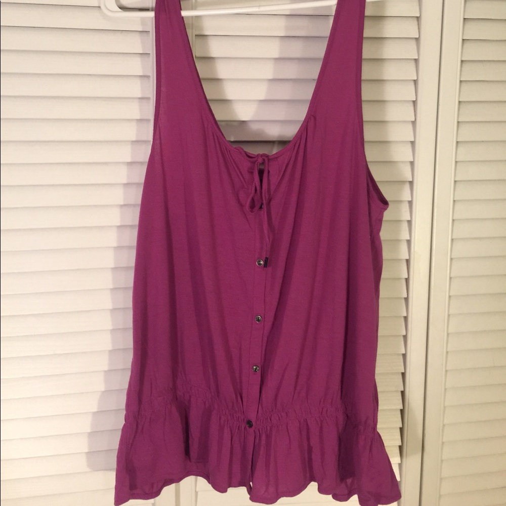 XL American Eagle Purple Fashion Tank