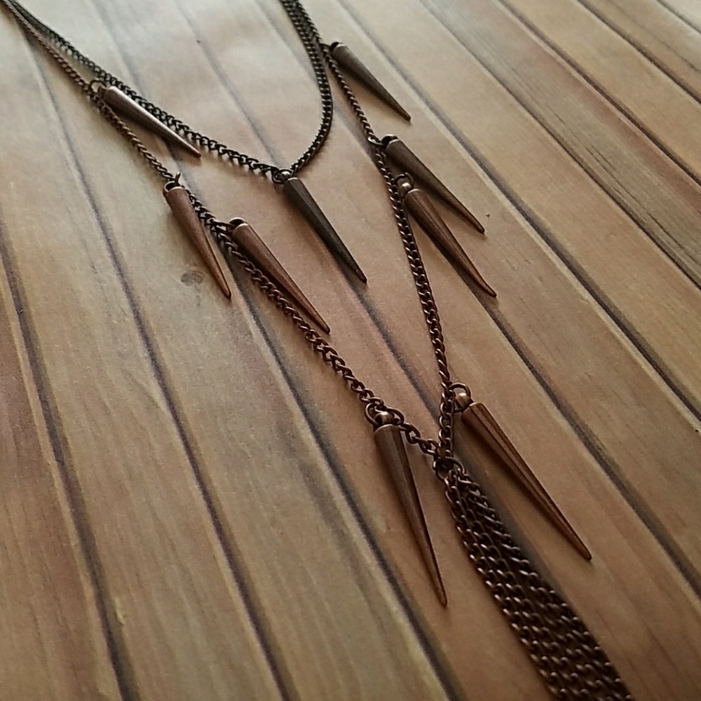 Bronze Fashion Necklace