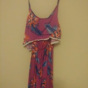 Charlotte russe open back dress