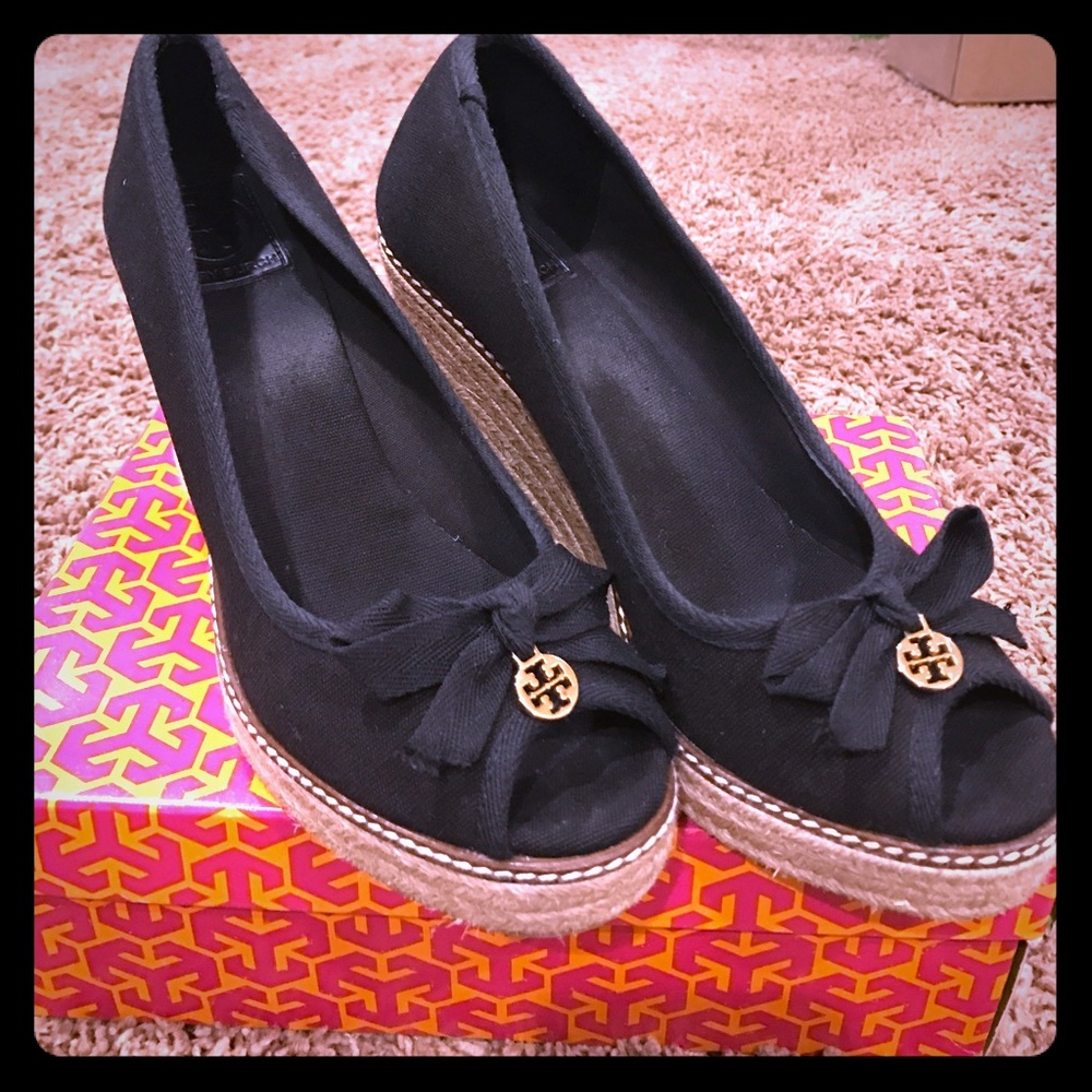 Tory Burch espadrille wedges