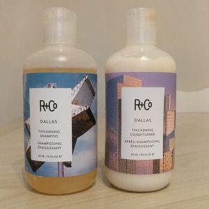 R & Co thickening shampoo and conditioner