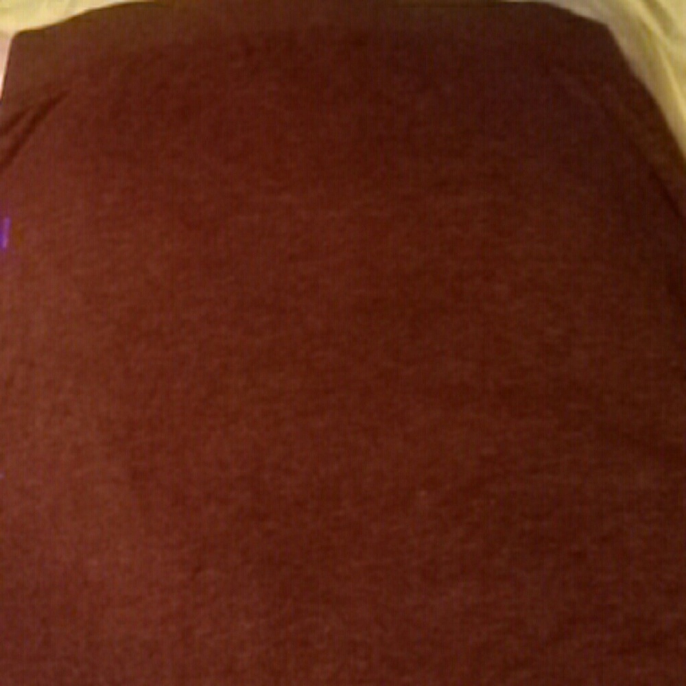 NEW SONOMA BURGUNDY SKIRT