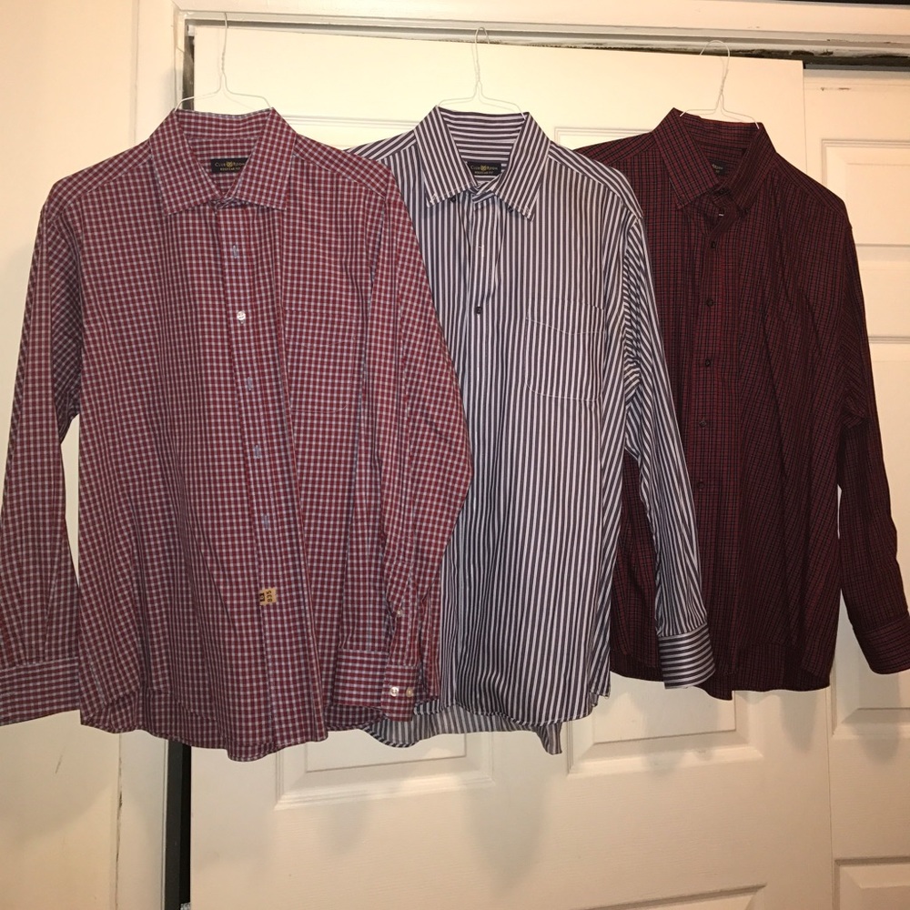 3 Nordstrom button downs size L